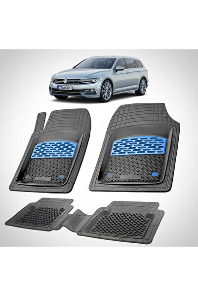 TEAMCAR Volkswagen Passat B8 Combi Συμβατά Πατάκια Δαπέδου 2014-2025 |   Μπλε