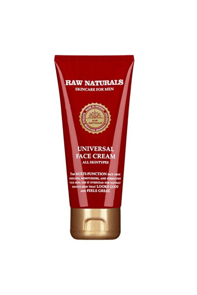 Raw Naturals Крем за лице за мъже, хидратиращ, веган, 100 мл