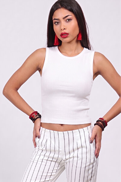 Kurun's Collection Καμιζόλα με λαιμόκοψη καγιάκ και μηδενικά μανίκια