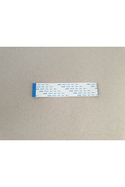 FFC 20 Pin 10cm Ters 1mm Adımlı Flex Kablo Awm 20624 80c 60v Şerit Fleks Film