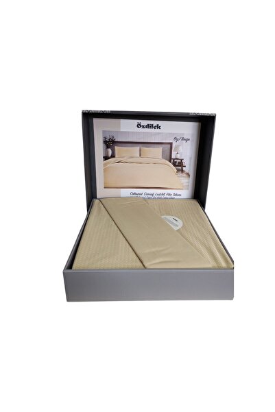 Özdilek Colourist Bamboo Single Pique Set - Elasticized Sheet