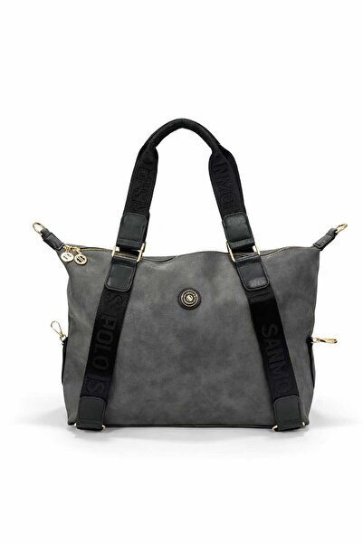 KIRASE Sanmorris Ποιοτική τσάντα χειρός και ώμου με ρυθμιζόμενο χιαστί λουράκ...