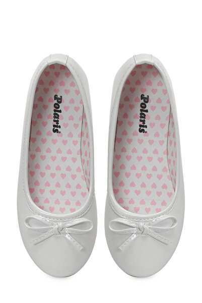 Polaris Rugy.F6Fx Λευκή Παιδική Μπαλαρίνα Μπαμπέτ για Κορίτσια A102240433