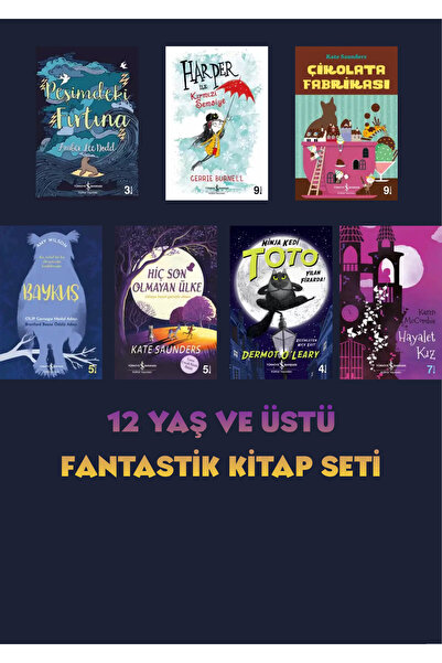TÜRKİYE İŞ BANKASI KÜLTÜR YAYINLARI 12 YAŞ VE ÜSTÜ FANTASTİK KONULU MUHTEŞEM ...