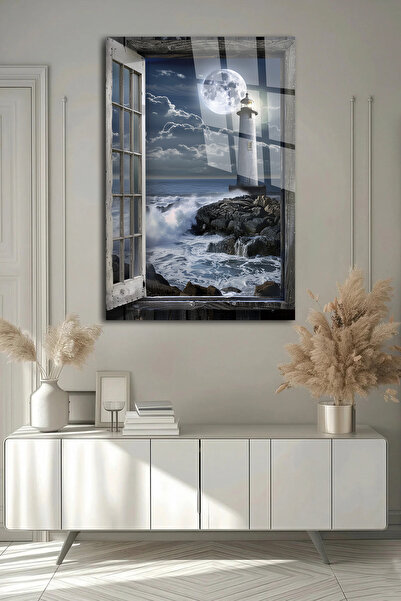 TAULART ΑΝΘΕΚΤΙΚΟ ΓΥΑΛΙΝΟ ΤΡΑΠΕΖΙ, ΜΟΝΤΕΡΝΗ ΔΙΑΚΟΣΜΗΣΗ ΤΟΙΧΟΥ, ΦΩΤΙΣΤΗΡΙΟ ΘΑΛ...