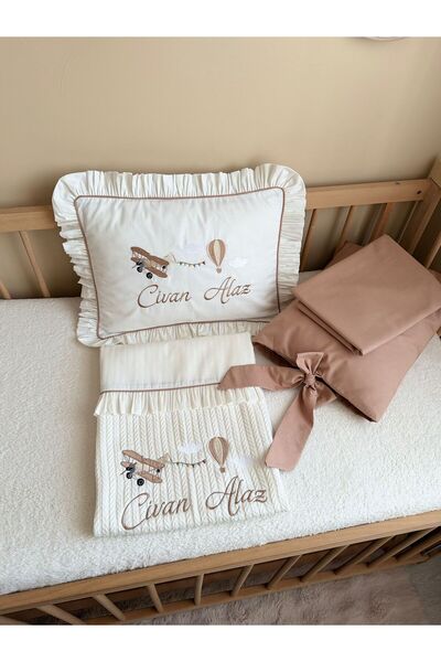 EsimaTasarım Bebek Pike Takımı