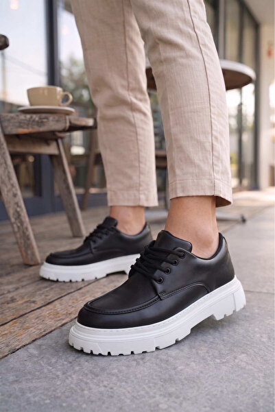 Lucy Shoes JY06 Solven Lace-up Leather Ανδρικά Casual Αθλητικά Κλασικά Παπούτ...