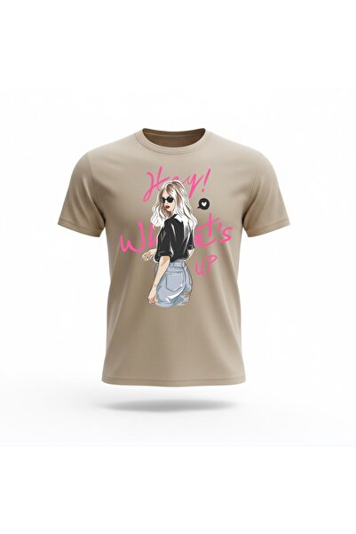 URBANTRENDSTORE تي شيرت غير رسمي واسع ومريح للجنسين من Teen Girls Whats Up بم...
