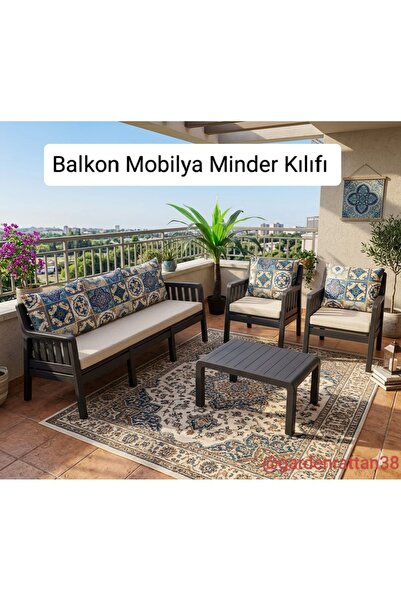 Rattano Garden Balkon & Bahçe Mobilya Minder Kılıfı Mobilya fiyata dahil deği...