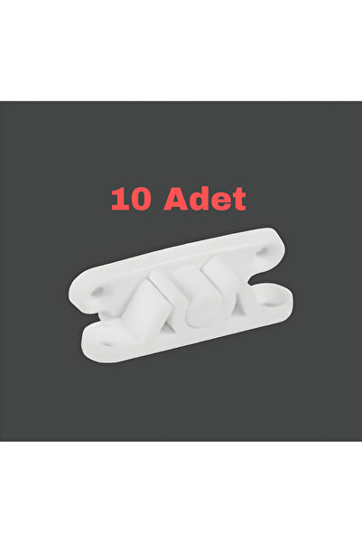 efmues Sineklik Çıt Çıt 10 Seturi Culoare Albă
