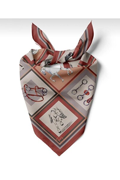 618 CONCEPT 70X70 Horse Elegance Bandana/ Scarf