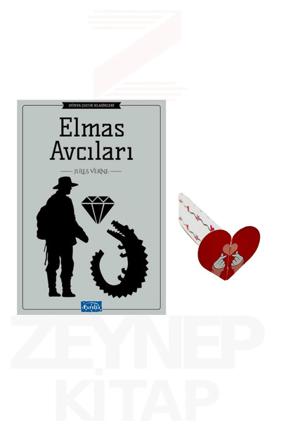 Parıltı Yayınları Elmas Avcıları - Jules Verne Dünya Çocuk Klasikleri (Kalp A...
