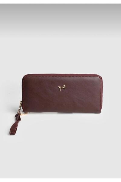bag Women's Burgundy Large Size Wallet