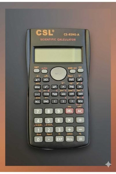 BATS CSL YENİ NESİL BİLİMSEL HESAP MAKİNASI 240 FONKSİYONLU SİYAH (CS-82MS-A)
