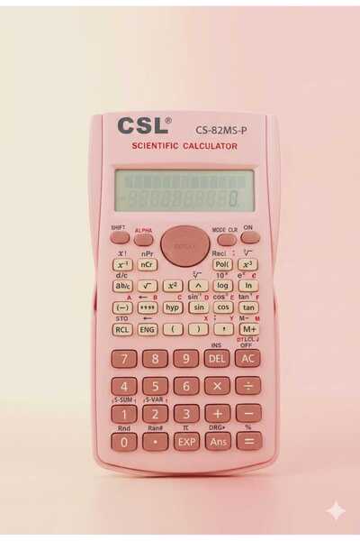 BATS CSL YENİ NESİL BİLİMSEL HESAP MAKİNASI 240 FONKSİYONLU PASTEL MAVİ (CS-8...