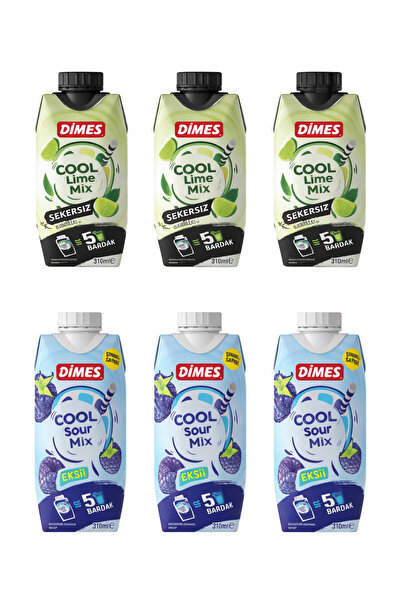Dimes Cool karma 3 şekersiz + 3 Sour mix