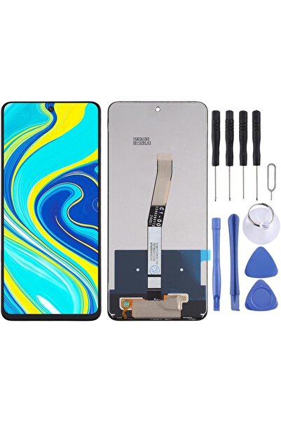 indirimplus Redmi NOTE 9 PRO Lcd Ekran Dokunmatik Çıtasız+Montaj Seti
