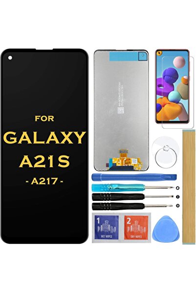 indirimplus Samsung Galaxy A21s A217 Lcd Ekran Dokunmatik Çıtasız