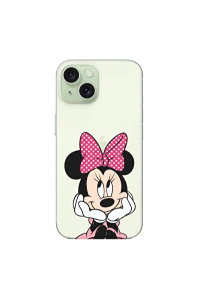 NO BRAND Θήκη για Apple iPhone 15 Minnie 2 Διαφανής Σιλικόνη TPU