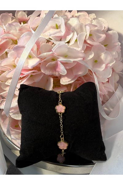 OEM Bratara Flower White/Pink