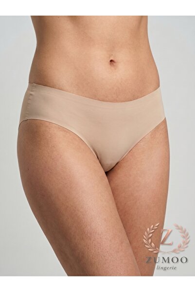 ZUMOO Laser Cut Skin Panties Non-Marking Gathering Comfortable Underwear