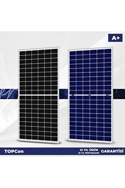 Alfa Solar Enerji Alfa Solar 625W Güneş Paneli Topcon Bifacial Çift Cam