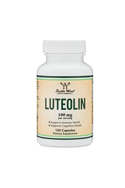 DOUBLE WOOD Luteolin 100 mg 120 Kapsül – Antioksidan ve Bağışıklık Desteği