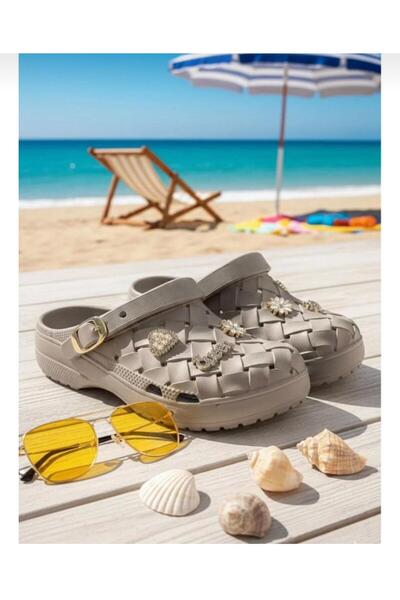 mersin md tekstil Γυναικεία σανδάλια παραλίας και πισίνας Calx