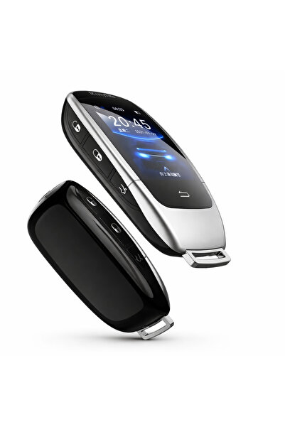 Ledarmy Smart Key Akıllı Araç Anahtarı TK900 Gümüş Dokunmatik Ekranlı Uzaktan...