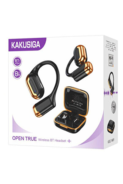 AUDIOX Ασύρματα Ακουστικά, Περιφερειακά, BT 5.4, 40/500mAh, 8 ώρες, ΜΑΥΡΟ