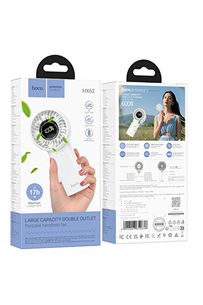 AUDIOX Hoco (HX62) Φορητός Ανεμιστήρας