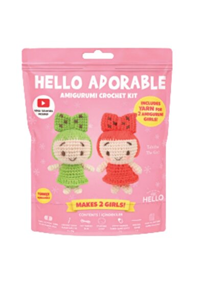 Hello ADORABLE TABITHA THE GIRL - TÜRKÇE VİDEO VE ANLATIM KILAVUZLU AMİGURUMİ...