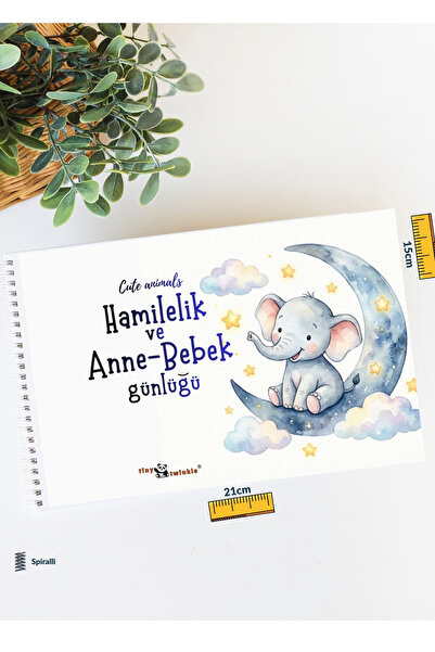 Lodos Βιβλίο Μνήμης (Ημερολόγιο Μνήμης με Χαριτωμένα Ζώα για την Εγκυμοσύνη κ...