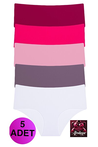 Afrodizyac Σετ 5 τεμαχίων εξαιρετικά ψηλόμεσα εσώρουχα με κοπή με λέιζερ, χωρ...