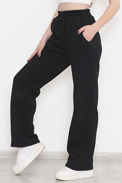 Verivay Ίσια μπατζάκια φόρμας μαύρα -000