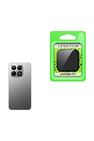Vendas Xiaomi 15t Compatible Zore Cl-07 Camera Lens Protector
