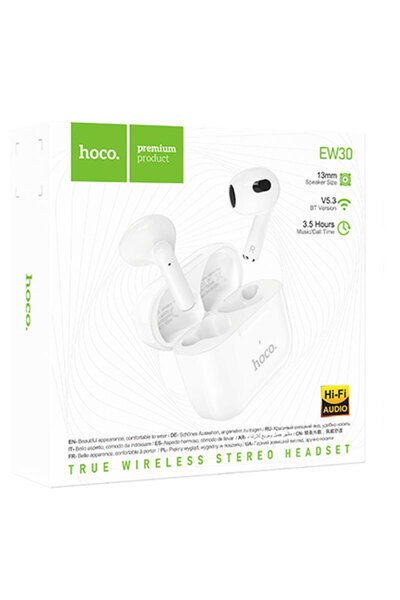 AUDIOX Hoco (EW30) - Ασύρματα ακουστικά, BT 5.3, 150 ώρες σε αναμονή, 300mAh,...