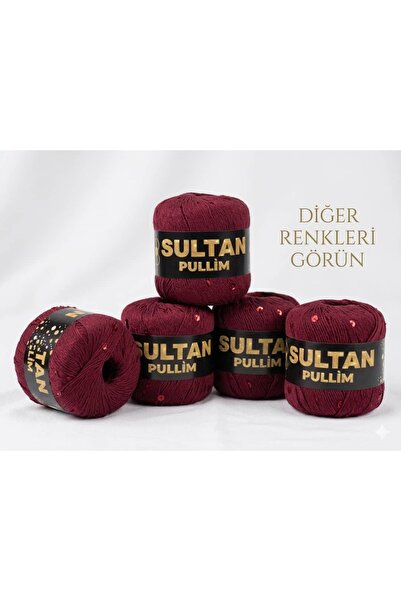 Sultan Pullim 3502 Pullu İp Bordo