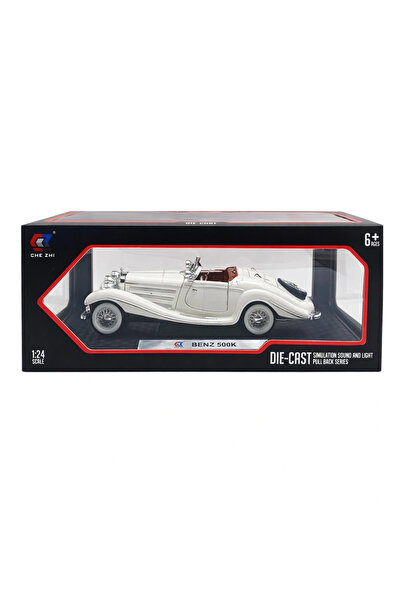 Diecast Sesli Işıklı Metal Mercedes 500k