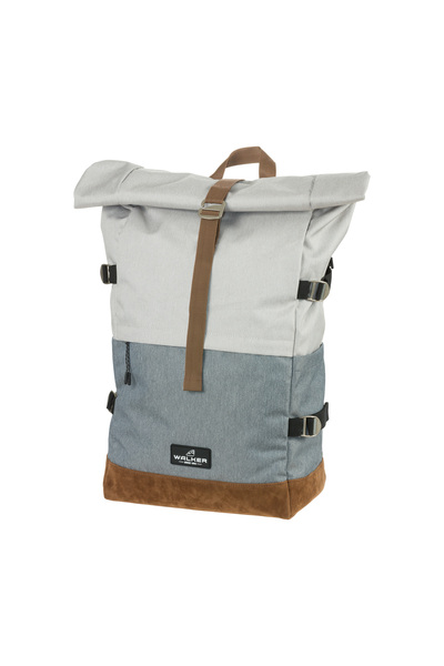 Schneiders Γουόκερ Γκρι-Γκρι Δίχρωμο Αναδιπλούμενο Σακίδιο Πλάτης - Ευέλικτο ...