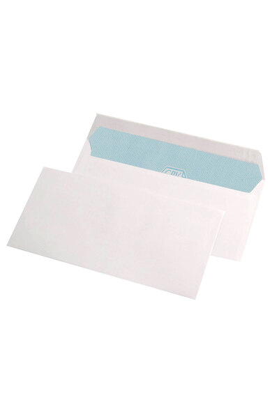 GPV DL Φάκελος με κόλλα 80γρ Λευκός - 1000 τεμ./κουτί |