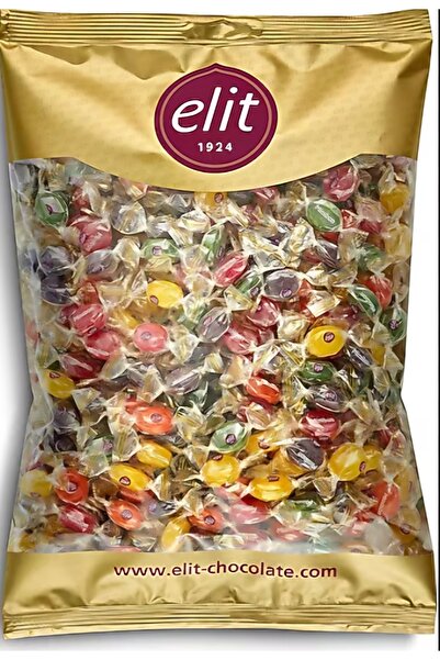 HASATTAN ELİT MİNİ BONBON ŞEKER 1 KG KARIŞIK MEYVELI GLUTENSİZ