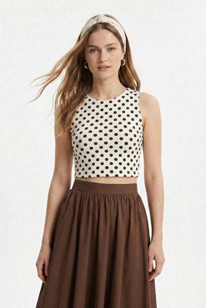 Rays Μπεζ Πουά με λαιμόκοψη 6010