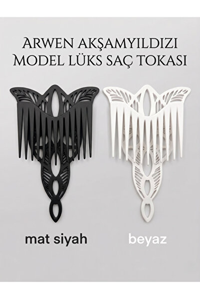 Marchen Collection Saç Aksesuarı, Saç Tokası, Arwen Akşamyıldızı Model Saç To...