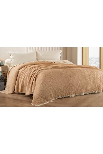 atak by atak home collection Κάλυμμα κρεβατιού 4 στρώσεων μουσελίνα 100% βαμβ...