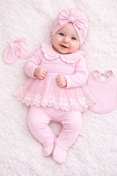 Nonna Baby Mini Princess 5’li Hastane Çıkışı Seti (0-3 Ay)