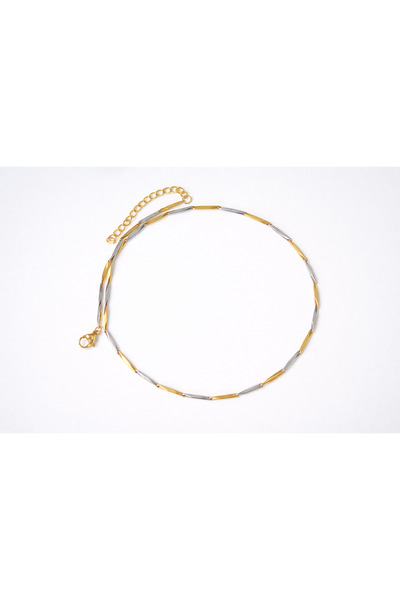 JİMNY JEWELRY قلادة سلسلة فولاذية من سيفرا، اصنع مجموعتك الخاصة