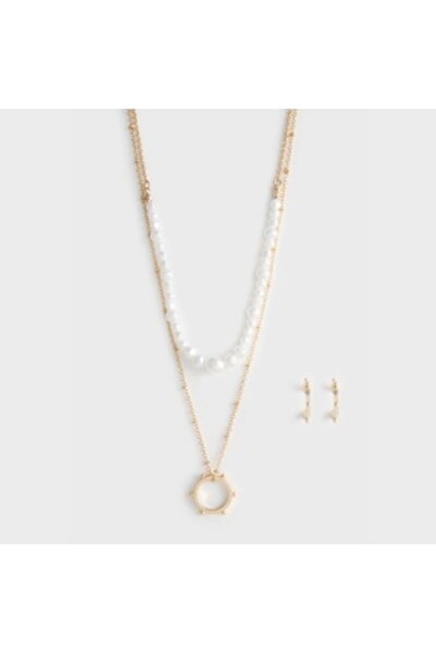 AVON MIA Σετ κοσμημάτων δύο τεμαχίων με στρώσεις, σετ δώρου