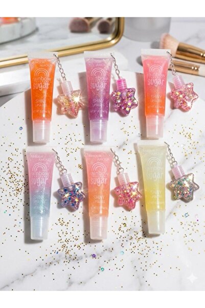 Amour Amour SİMLİ DUDAK PARLATICI RAINBOW SUGAR + LIP GLOSS 15 ML