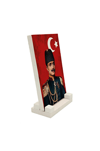 Sadrazam Επιτραπέζια θήκη υπολογιστή Enver Paşa με σχέδιο πέτρας 10x15 5G-Enver1